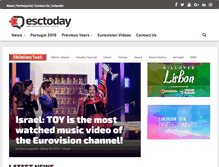 Tablet Screenshot of esctoday.com